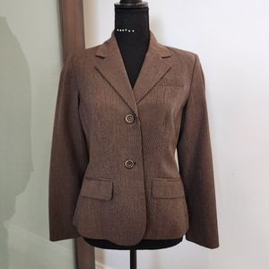 Womens Context lined blazer - size 4P